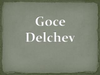 Goce Delchev