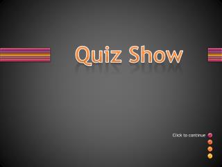 Quiz Show