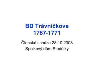 BD Trávníčkova 1767-1771