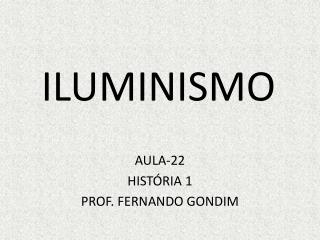 ILUMINISMO