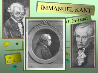 IMMANUEL KANT