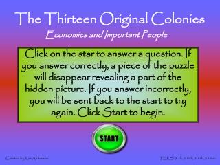 The Thirteen Original Colonies