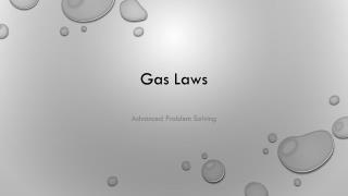 Gas Laws