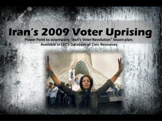 Iran’s 2009 Voter Uprising