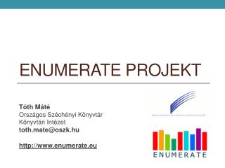 ENUMERATE projekt