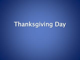 Thanksgiving Day