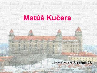 Matúš Kučera