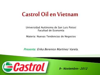 Castrol Oil en Vietnam