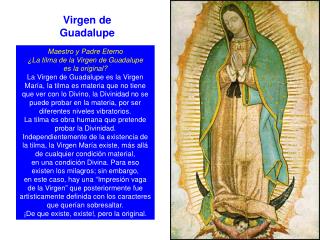 Virgen de Guadalupe