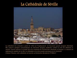 La Cathédrale de Séville