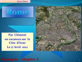 Par Clément en vacances sur la Côte d’Azur Le 17 Avril 2012