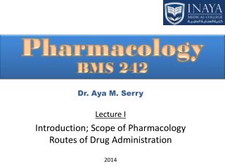 Pharmacology BMS 242