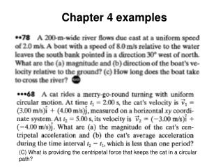 Chapter 4 examples