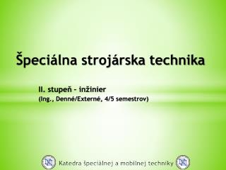 Katedra špeciálnej a mobilnej techniky