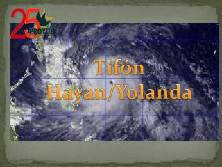 Tifón Hayan/Yolanda