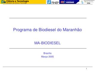 Programa de Biodiesel do Maranhão
