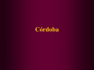 Córdoba