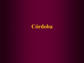 Córdoba