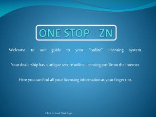 ONE STOP - ZN