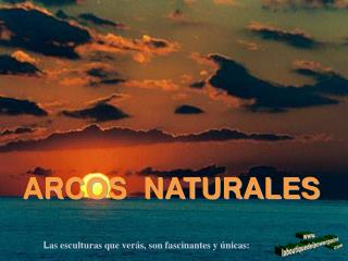 ARCOS NATURALES