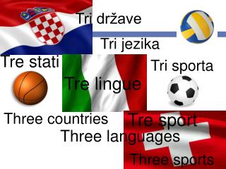 Tri jezika