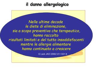 il danno allergologico