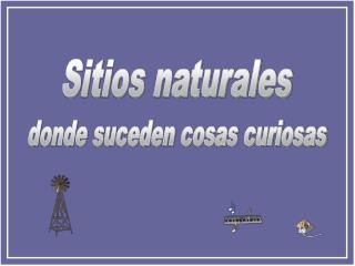 Sitios naturales