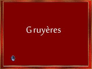 ruyères