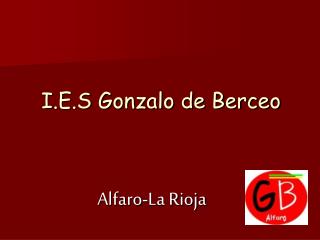 I.E.S Gonzalo de Berceo
