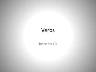 Verbs