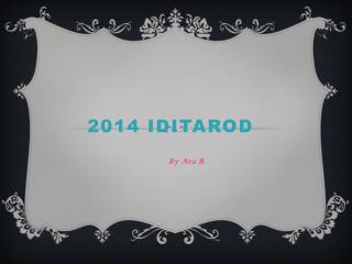 2014 Iditarod