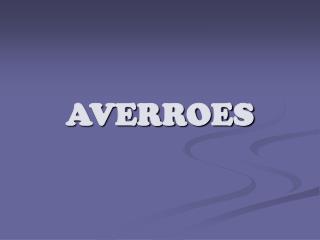 AVERROES