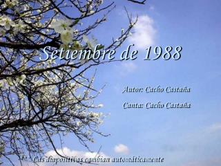 Setiembre de 1988