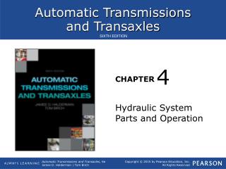 Hydraulic System Parts and Operation