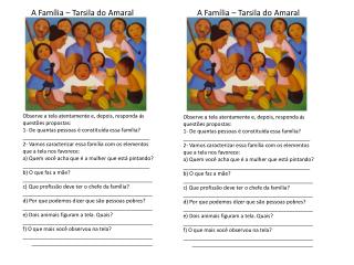 A Família – Tarsila do Amaral