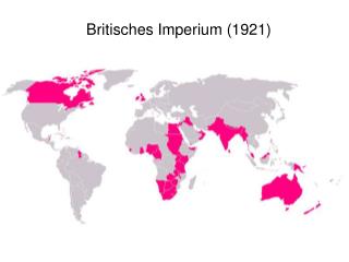 Britisches Imperium (1921)