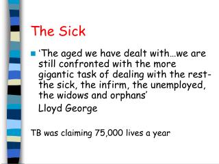 The Sick