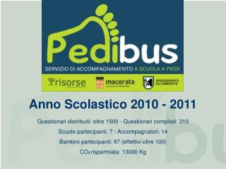 Anno Scolastico 2010 - 2011