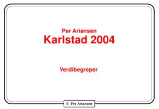 Per Ariansen Karlstad 2004