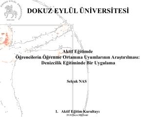 Aktif Eğitim Kurultayı 29-30 Mayıs 2004 İzmir