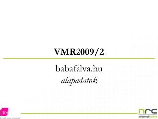 VMR2009/2 babafalva.hu alapadatok