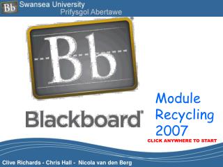 Module Recycling 2007