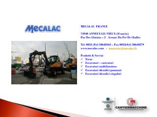 MECALAC Cantiermacchine(1)