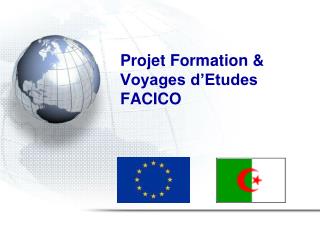 Projet Formation &amp; Voyages d’Etudes FACICO