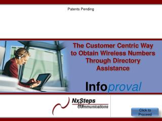 The Customer Centric Way to Obtain Wireless Numbers Through Directory Assistance Info proval