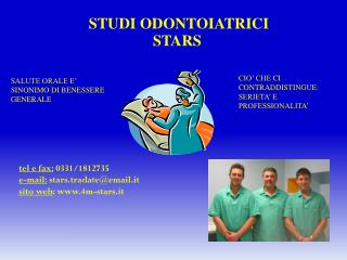 STUDI ODONTOIATRICI STARS