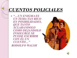 CUENTOS POLICIALES