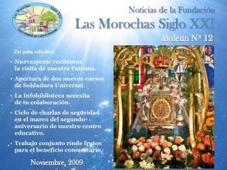 Noticias de la Fundación Las Morochas Siglo XXI