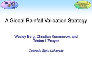 A Global Rainfall Validation Strategy