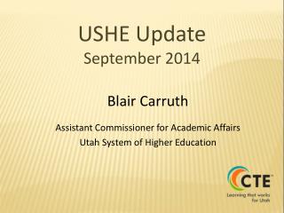 USHE Update September 2014